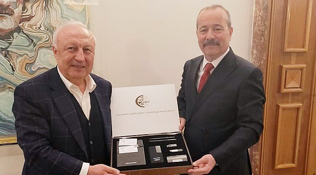 İŞ ADAMI ADNAN DEMİREL MİLLETVEKİLİ TAYTAK'I ZİYARET ETTİ