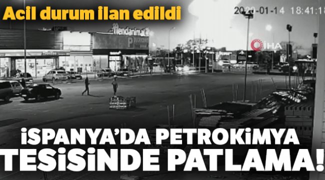 İspanya'da petrokimya tesisinde patlama