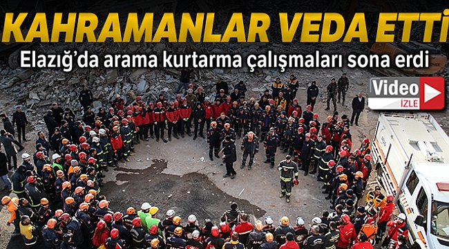 KAHRAMANLAR VEDA ETTİ