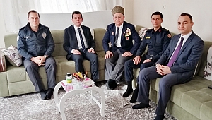 KAYMAKAM KAPAR, GAZİLERİ ZİYARET ETTİ