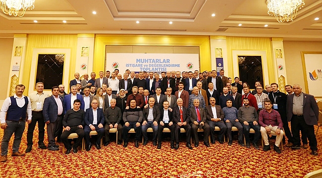 KEPEZ MUHTARLARI İLİMİZDE BULUŞTU