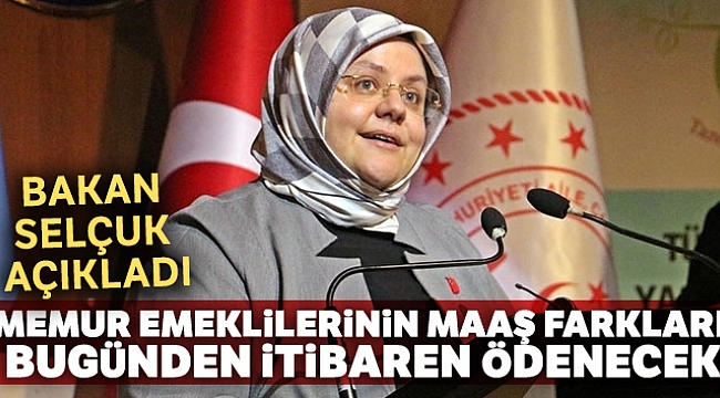 Memur emeklilerinin maaş farkları bugünden itibaren ödenecek