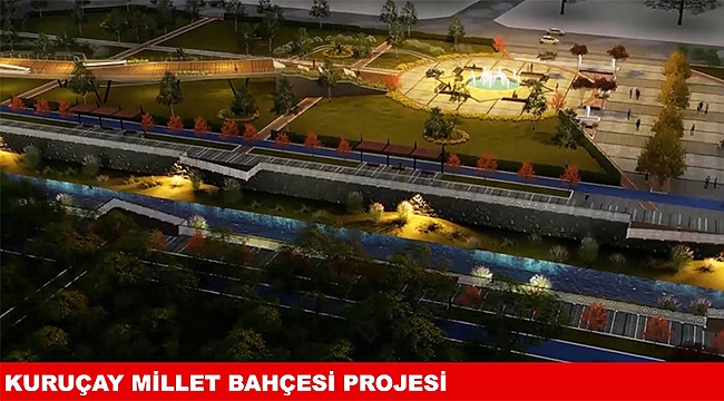 MİLLET BAHÇESİ PROJESİ BAŞLIYOR