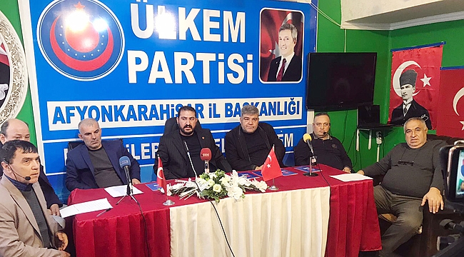 ÜLKEM PARTİSİ GÜNDEMİ DEĞERLENDİRDİ