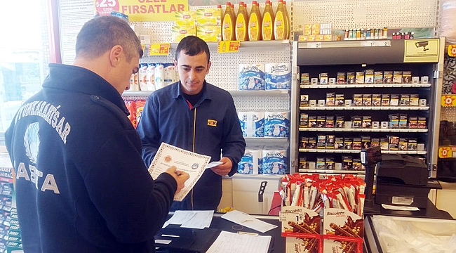 ZABITA EKİPLERİ DENETİM YAPTI