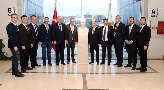 AFSİAD YÖNETİMİ, ATSO’YU ZİYARET ETTİ
