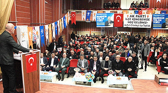 Ak Parti kongreleri iptal etti