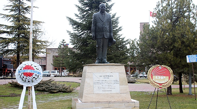 ALİ ÇETİNKAYA ANILDI