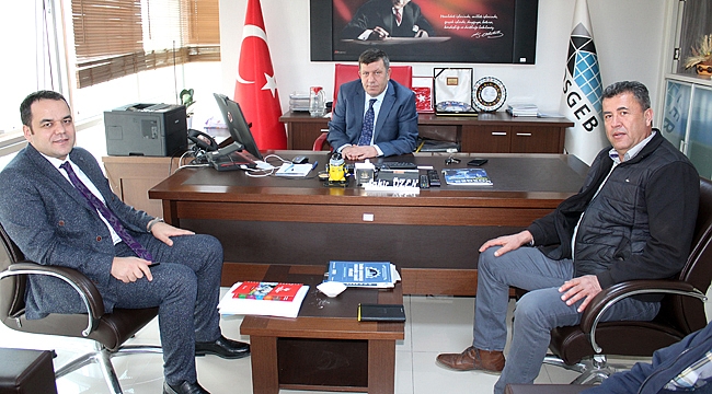 ARTUK, KOSGEB MÜDÜRÜ ÖZEN’İ ZİYARET ETTİ