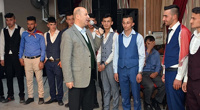 BAŞKAN BOZKURT ASKER GECESİNE KATILDI