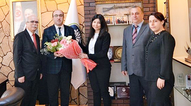 BAŞKAN ÇÖL’E VERGİ HAFTASI ZİYARETİ