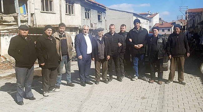 Başkan Karaman esnafı ziyaret etti
