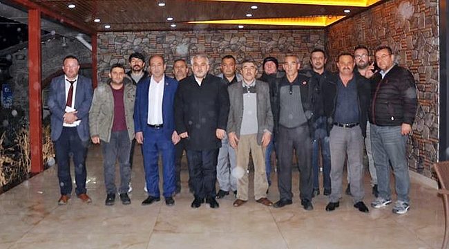 BAŞKAN KARAMAN MUHTARLARLA BULUŞTU
