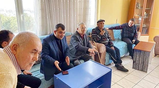 BAŞKAN KOYUNCU’DAN HUZUREVİ ZİYARETİ