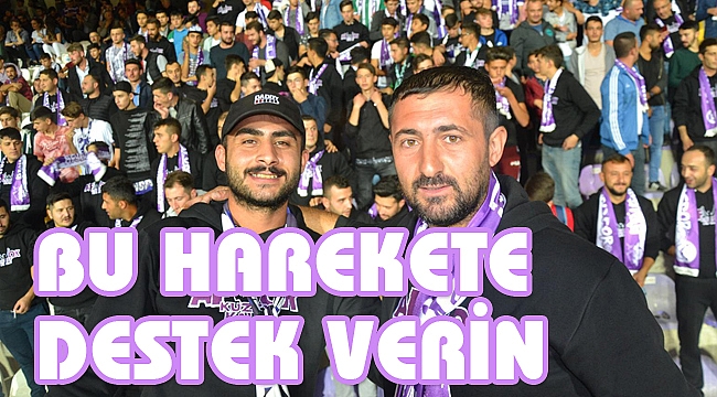 BU GÜZEL HAREKETE DESTEK VERİN