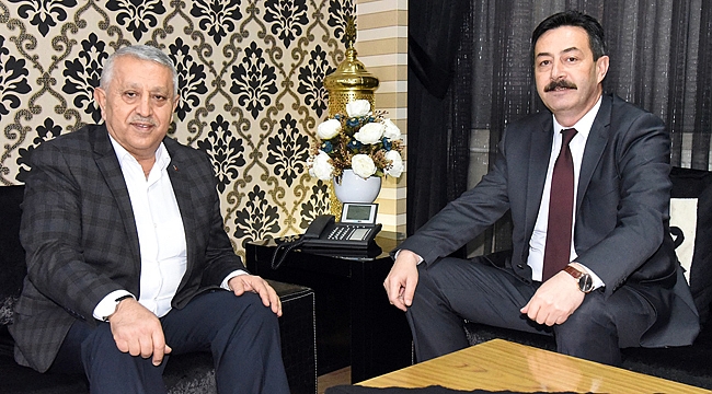 EMNİYET MÜDÜRÜ TEMİZ’DEN BAŞKAN ZEYBEK’E ZİYARET