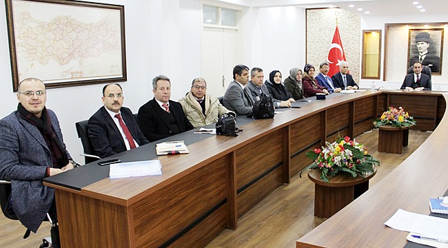 Evciler’de eğitim toplantısı yapıldı