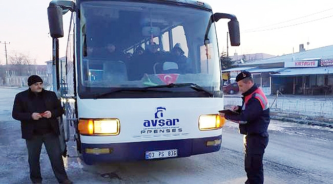 İŞÇİ SERVİSLERİ DENETLENDİ