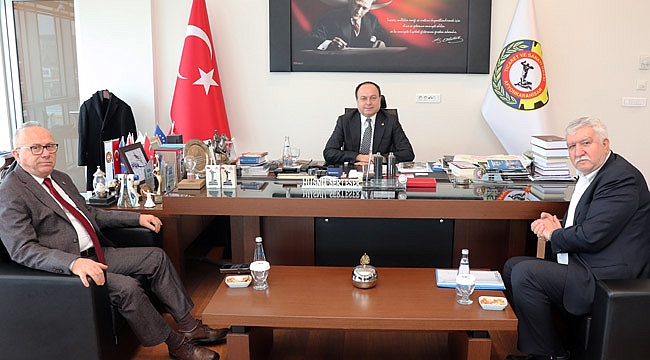 KAYA VE ALİMOĞLU, SERTESER’İ ZİYARET ETTİ