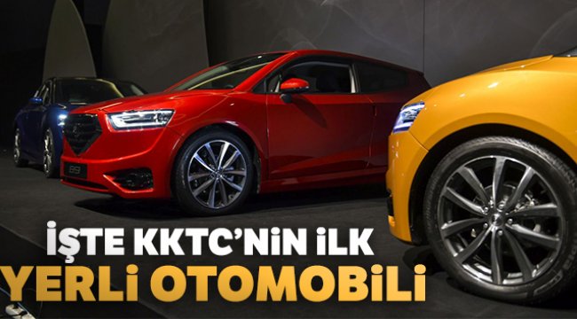 KKTC ilk yerli otomobili 'Günsel'i tanıttı
