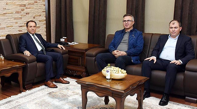 REKTÖR KARAKAŞ, ÖZDEMİR’İ KABUL ETTİ