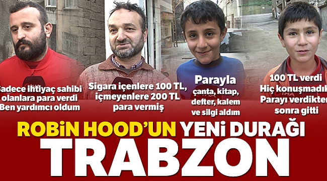ROBİN HOOD TRABZON'DA