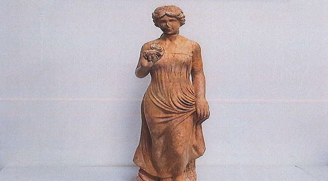 TARİHİ ESER KAÇAKÇISI SUÇÜSTÜ YAKALANDI