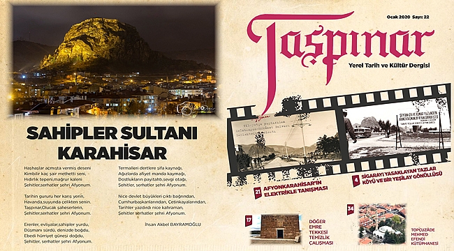 Taşpınar dergisi okuyucularıyla buluştu