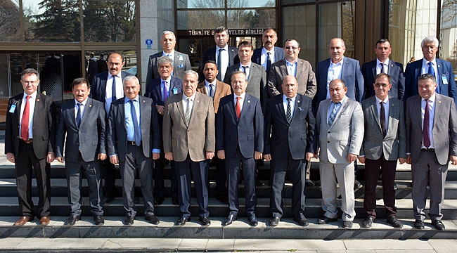 TAYTAK BAŞKANLARI ANKARA’DA AĞIRLADI
