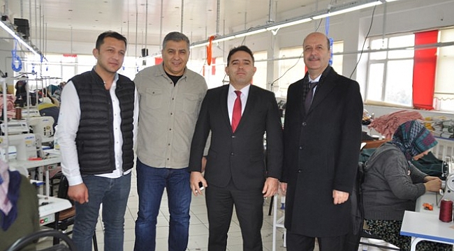 Tekstil atölyesi faaliyete geçti
