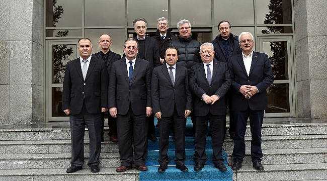 TÜBA Başkanı Şeker’den Rektör Karakaş’a ziyaret