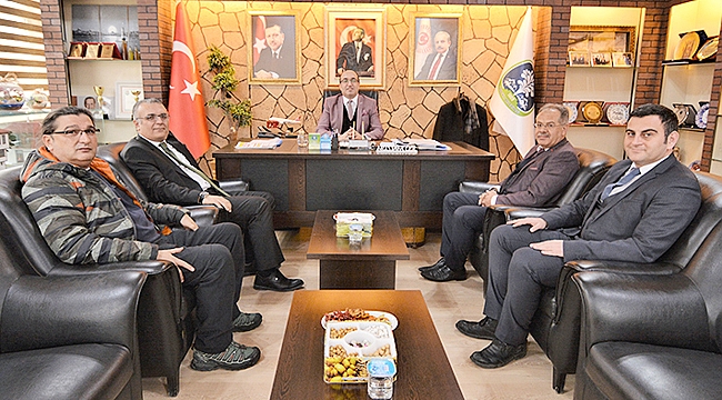VALİ YARDIMCISINDAN BAŞKAN ÇÖL’E ZİYARET