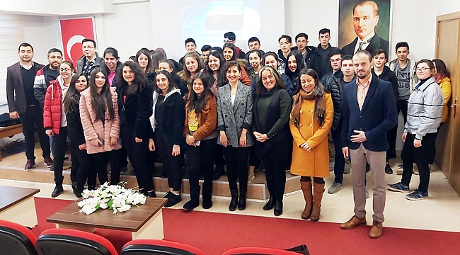 YÜKSEK OKULDA REHBERLİK ANLATILDI