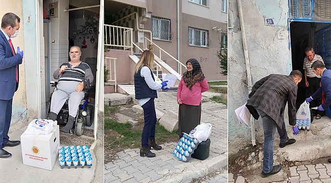 65 YAŞ ÜSTÜ VATANDAŞLARIN YARDIMINA KOŞUYORLAR