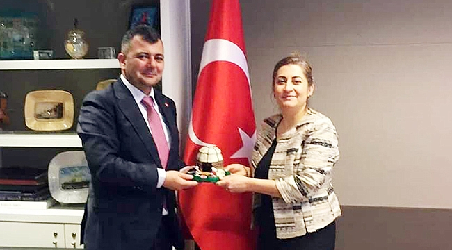 Başkan Koyuncu’dan Brüksel Başkonsolosu ile buluştu