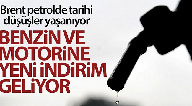 Benzin ve motorine indirim geliyor