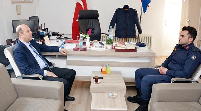 BOZKURT’TAN JANDARMAYA TAZİYE ZİYARETİ
