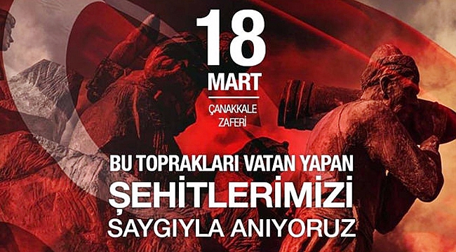 ÇANAKKALE ZAFERİNİ KUTLADILAR
