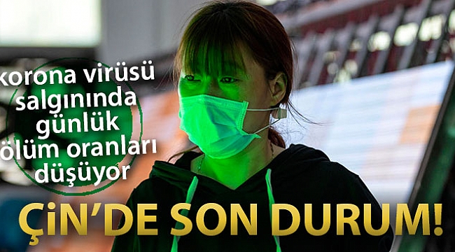 Çin'de ölüm oranları düşüyor