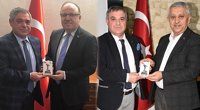 DİKER'DEN VALİ TUTULMAZ VE BAŞKAN ZEYBEK’E ZİYARET