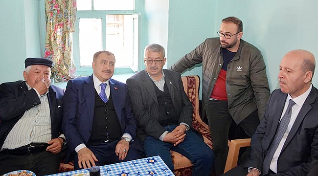 EROĞLU’DAN ŞEHİT AİLELERİNE ZİYARET