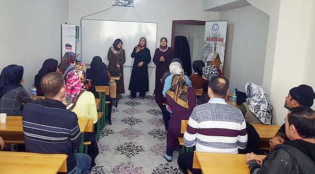 EVLİLİĞE İLK ADIM SEMİNERLERİ DEVAM EDİYOR