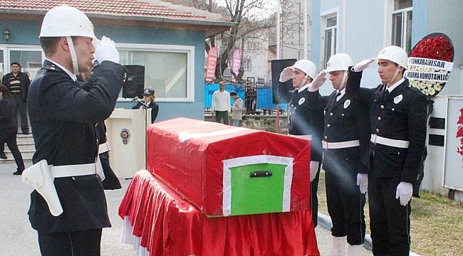 HAYATINI KAYBEDEN POLİS MEMURU, MEMLEKETİNE UĞURLANDI