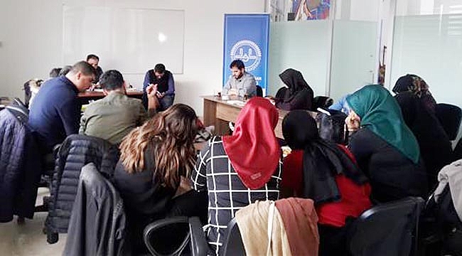 İNGİLİZCE MAKALE OKUMA DERSİ GERÇEKLEŞTİRİLDİ