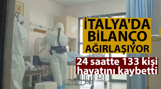İtalya’da son 24 saatte 133 kişi hayatını kaybetti