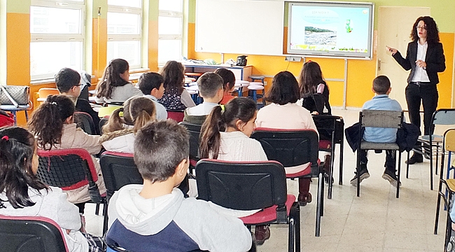 ÖĞRENCİLERE SIFIR ATIK EĞİTİMİ VERİLDİ
