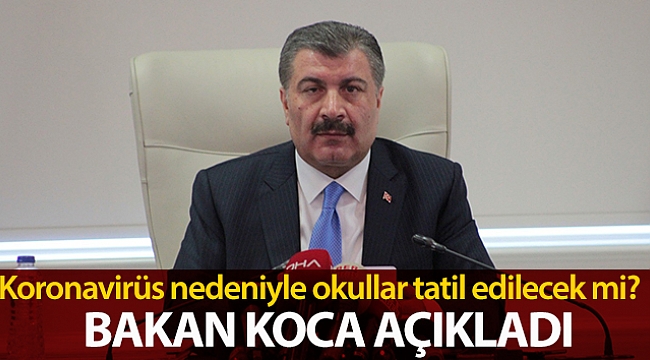 OKULLAR TATİL EDİLECEK Mİ?