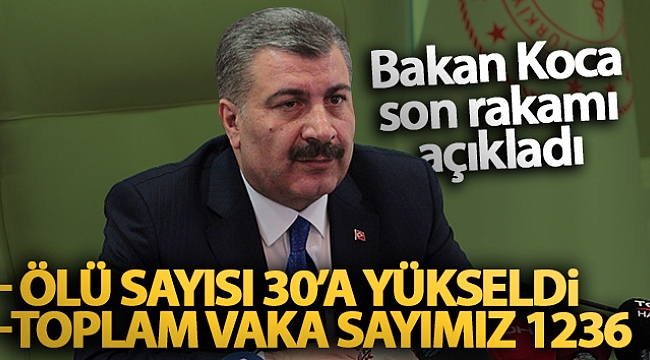 ÖLÜ SAYISI 30'A YÜKSELDİ