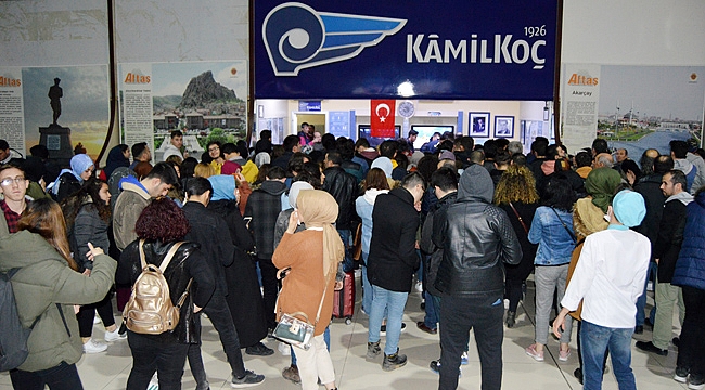 OTOBÜS TERMİNALLERİNDE YOĞUNLUK