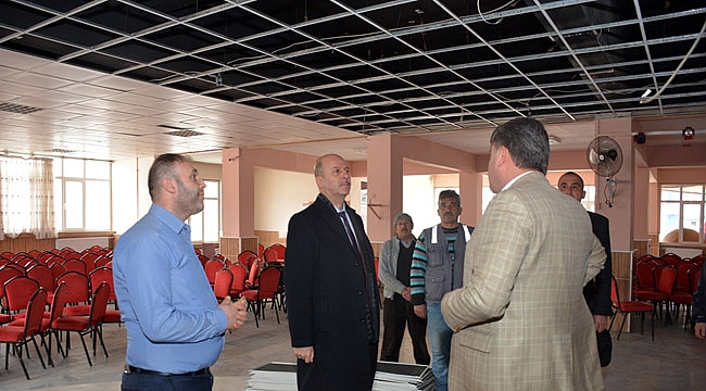 RESTORASYON ÇALIŞMALARI DEVAM EDİYOR